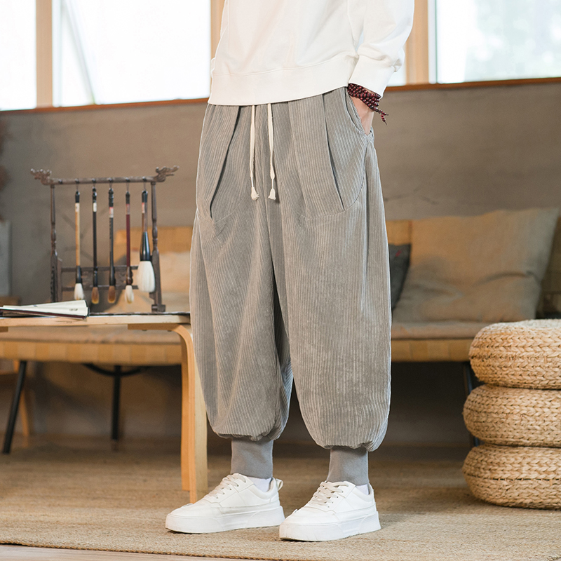 Мужские зимние однотонные вель – обзор и цена Corduroy Pant Warm