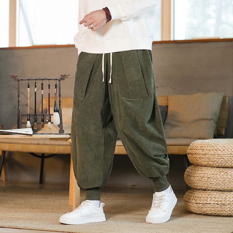 Мужские зимние однотонные вель – обзор и цена Corduroy Pant Warm