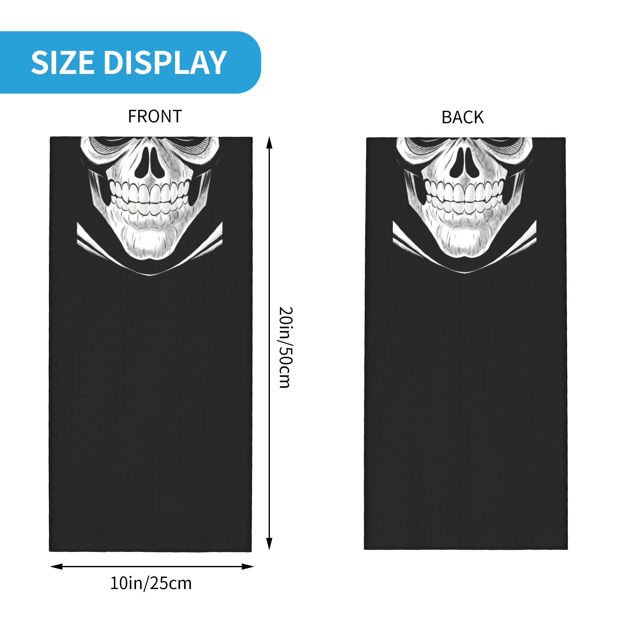 Крутая бесшовная маска на зака – обзор и цена Neck Gaiter Fleece