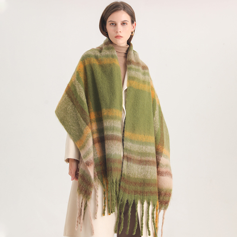 Корейский зимний шарф из искус – обзор и цена Wool Scarf Men
