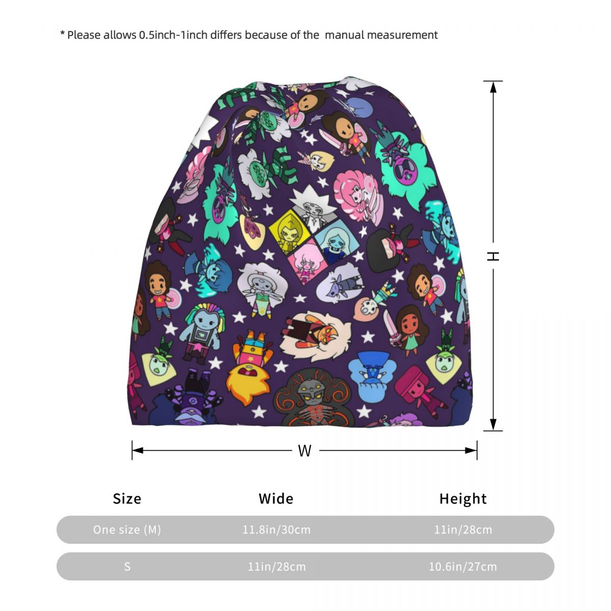 Бандана Crystal Gems Steven Un – обзор и цена Knit Beanie Hat Warm