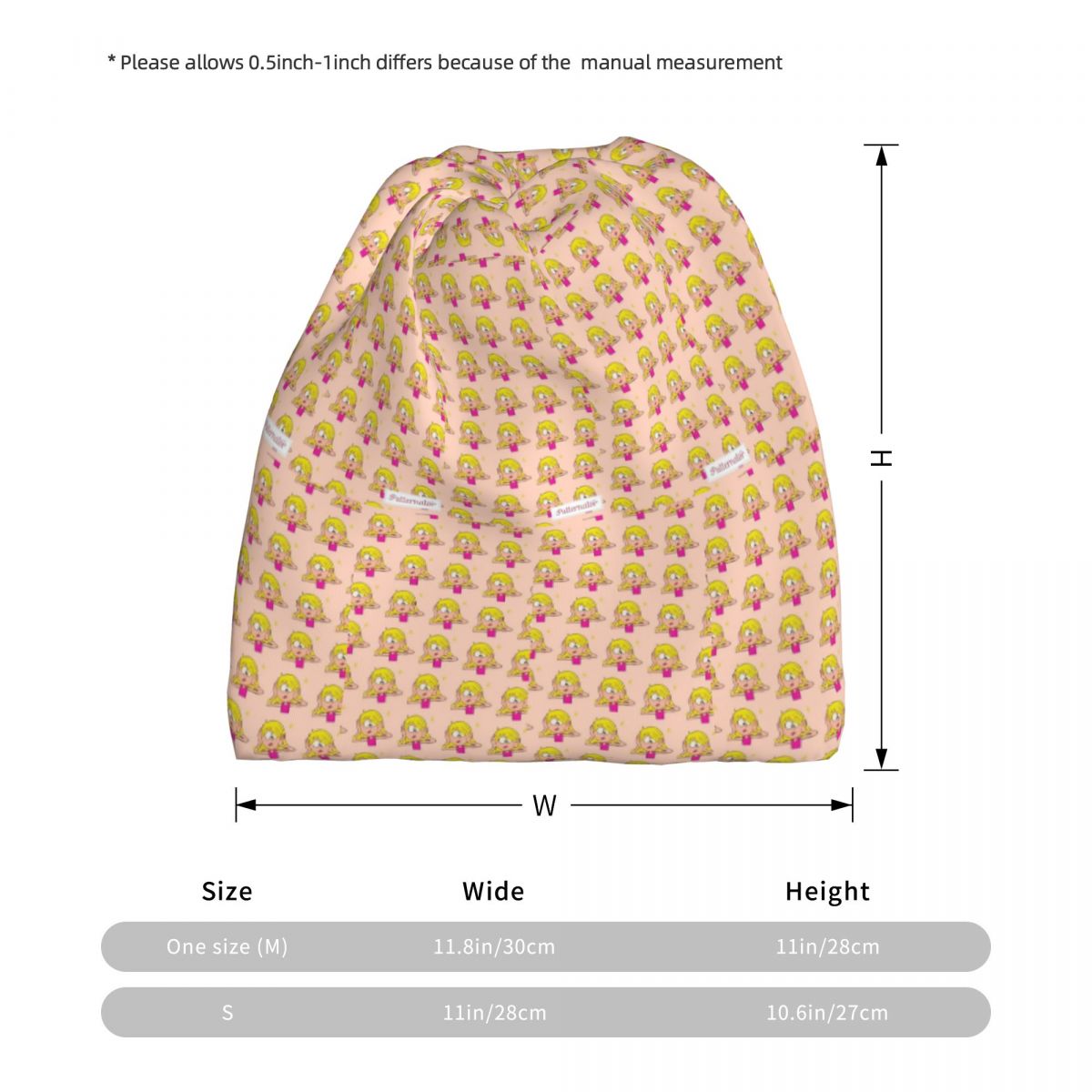 Бандана с изображением Лиззи М – обзор и цена Knit Beanie Hat Warm
