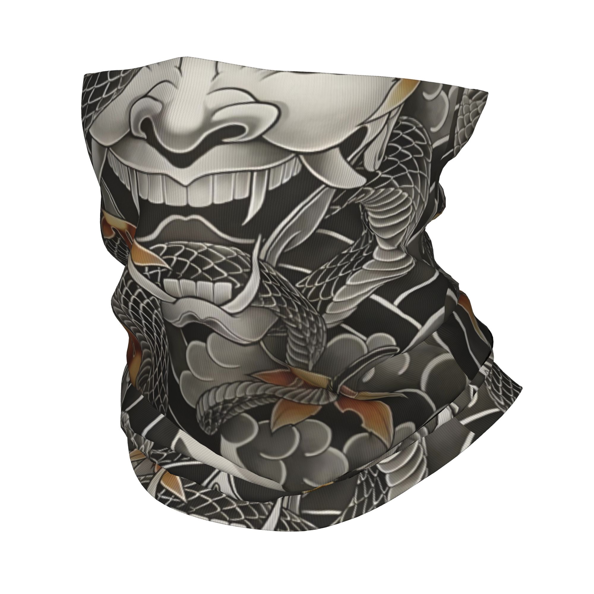 Бандана на заказ Samurai Oni D – обзор и цена Neck Gaiter Fleece