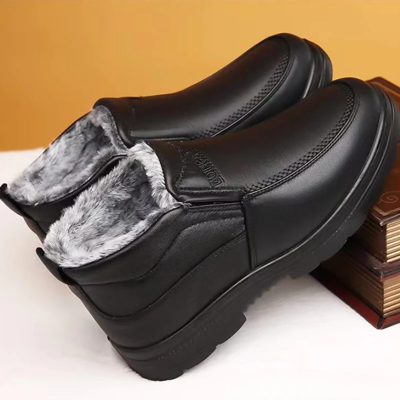 Зимние мужские ботильоны, плюш – обзор и цена Waterproof Winter Boot