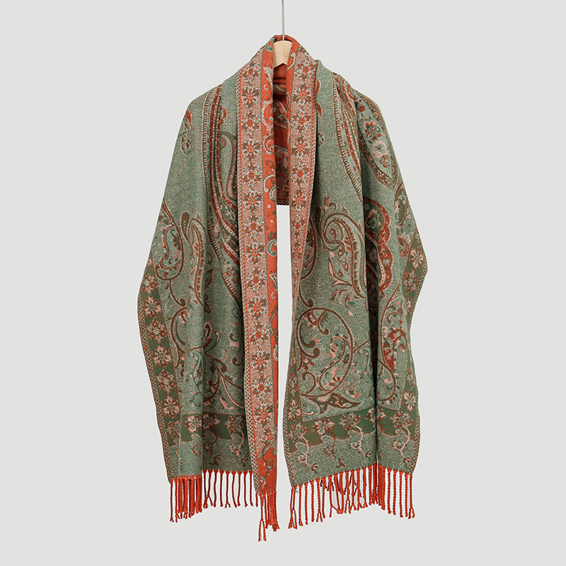 Модный женский жаккардовый шар – обзор и цена Cashmere Pashmina Wrap