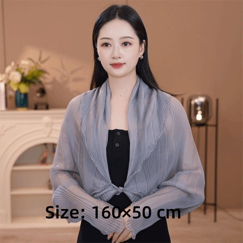 Однотонный солнцезащитный топ  – обзор и цена Shawl Wrap Winter