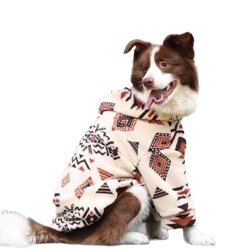 Зимняя теплая куртка для собак – обзор и цена Sherpa Hoodie Fleece