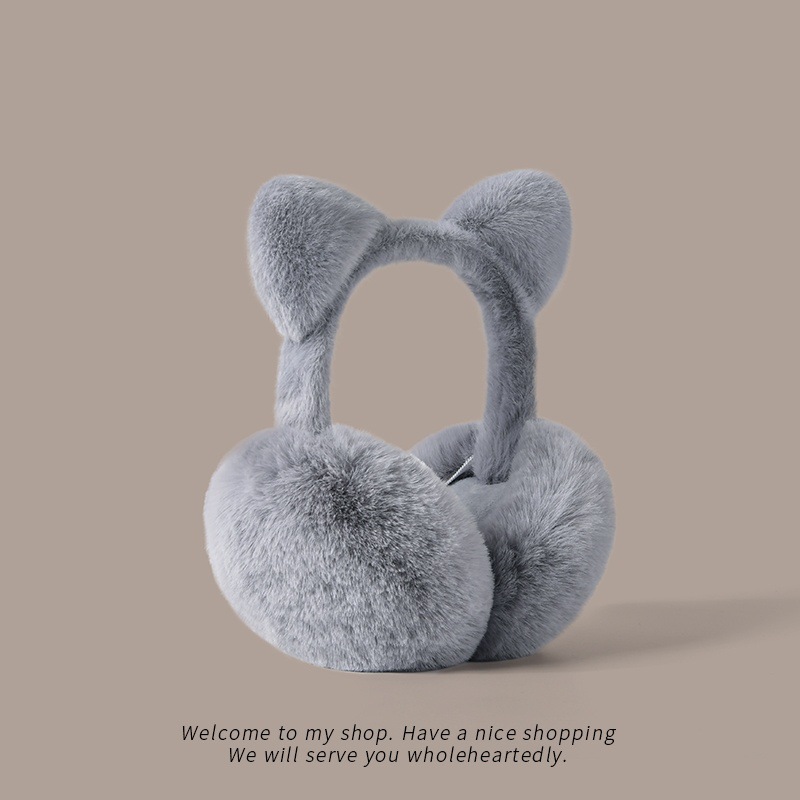 Складные наушники с кошачьими  – обзор и цена Earmuffs Foldable