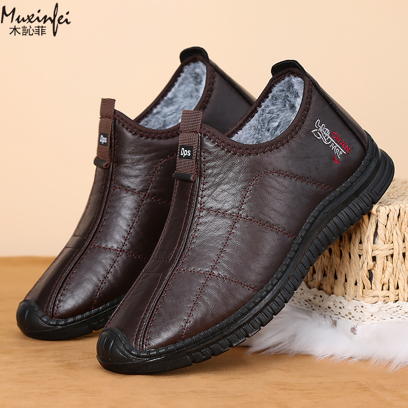 Зимняя мужская хлопковая обувь – обзор и цена Waterproof Winter Boot