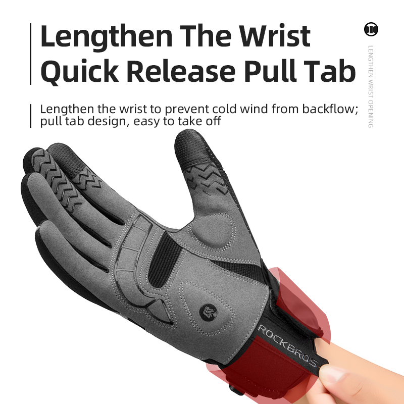 ROCKBROS зимние перчатки с под – обзор и цена Touch Screen Gloves