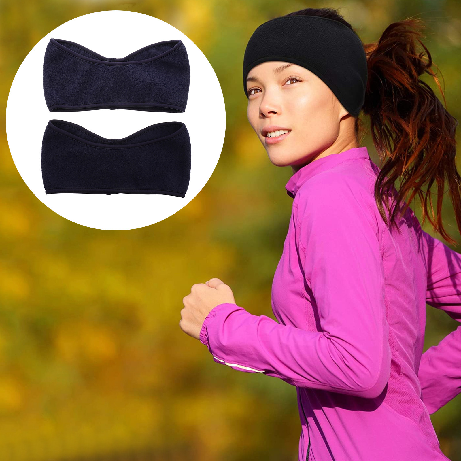 2 шт. Теплая ветрозащитная пов – обзор и цена Fleece Ear Warmer Band