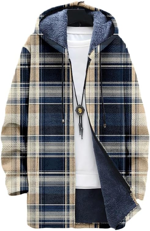 Мужской клетчатый кардиган, то – обзор и цена Sherpa Hoodie Fleece
