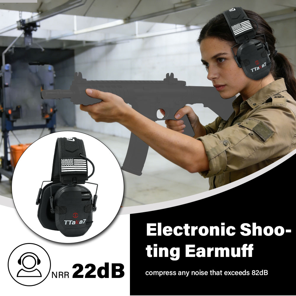 Складные электронные наушники  – обзор и цена Earmuffs Foldable