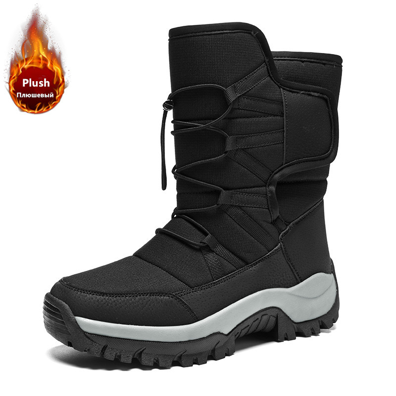 Мужские теплые плюшевые зимние – обзор и цена Waterproof Winter Boot