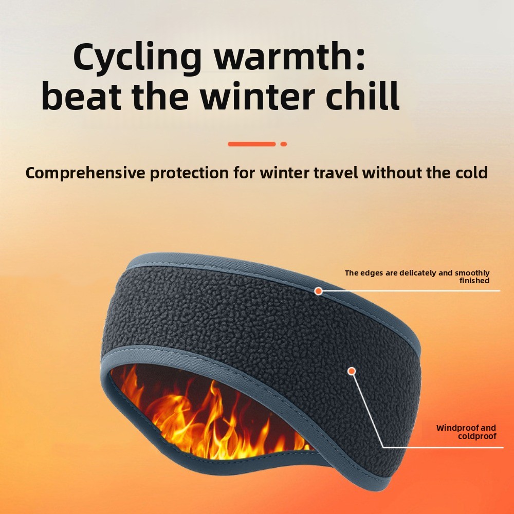 Теплые флисовые спортивные пов – обзор и цена Winter Headband Fleece