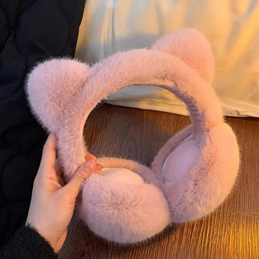 Наушники с милым котом, зимние – обзор и цена Earmuffs Foldable