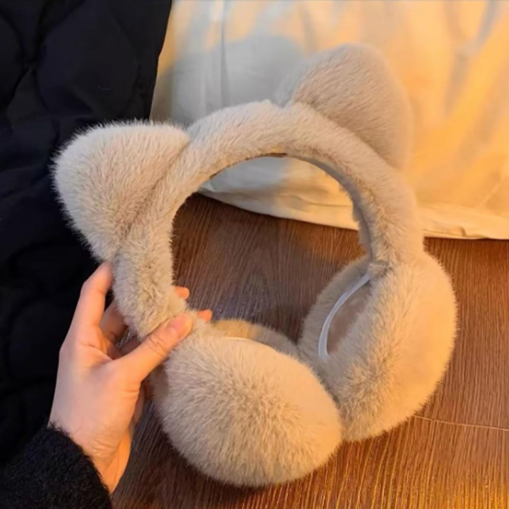 Наушники с милым котом, зимние – обзор и цена Earmuffs Foldable
