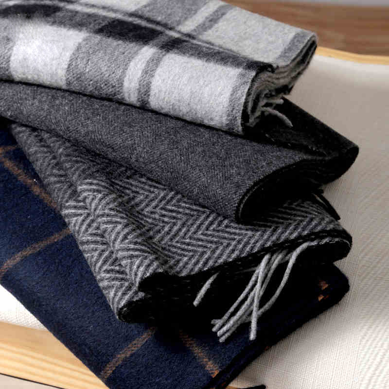 Шарф из пашмины, мужской зимни – обзор и цена Wool Scarf Men