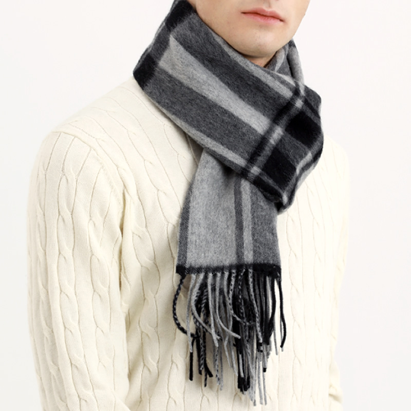 Шарф из пашмины, мужской зимни – обзор и цена Wool Scarf Men