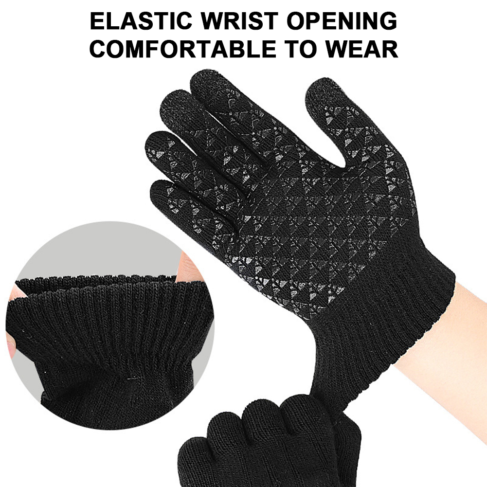5-1 пара вязаных перчаток с US – обзор и цена Touch Screen Gloves