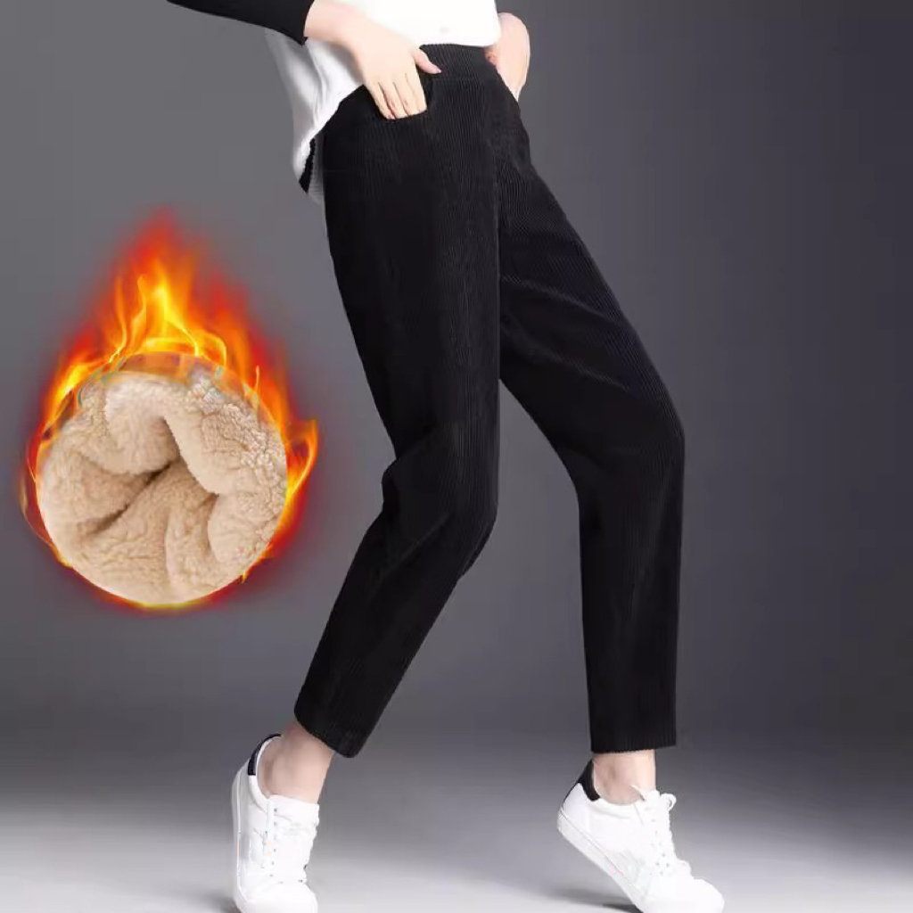 1 шт., женские осенне-зимние п – обзор и цена Corduroy Pant Warm