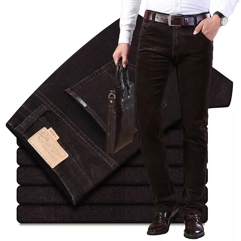 Осенне-зимние мужские плотные  – обзор и цена Corduroy Pant Warm