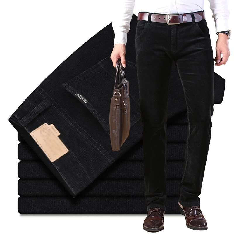 Осенне-зимние мужские плотные  – обзор и цена Corduroy Pant Warm