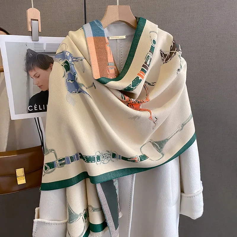 2024, роскошная теплая шаль из – обзор и цена Cashmere Pashmina Wrap