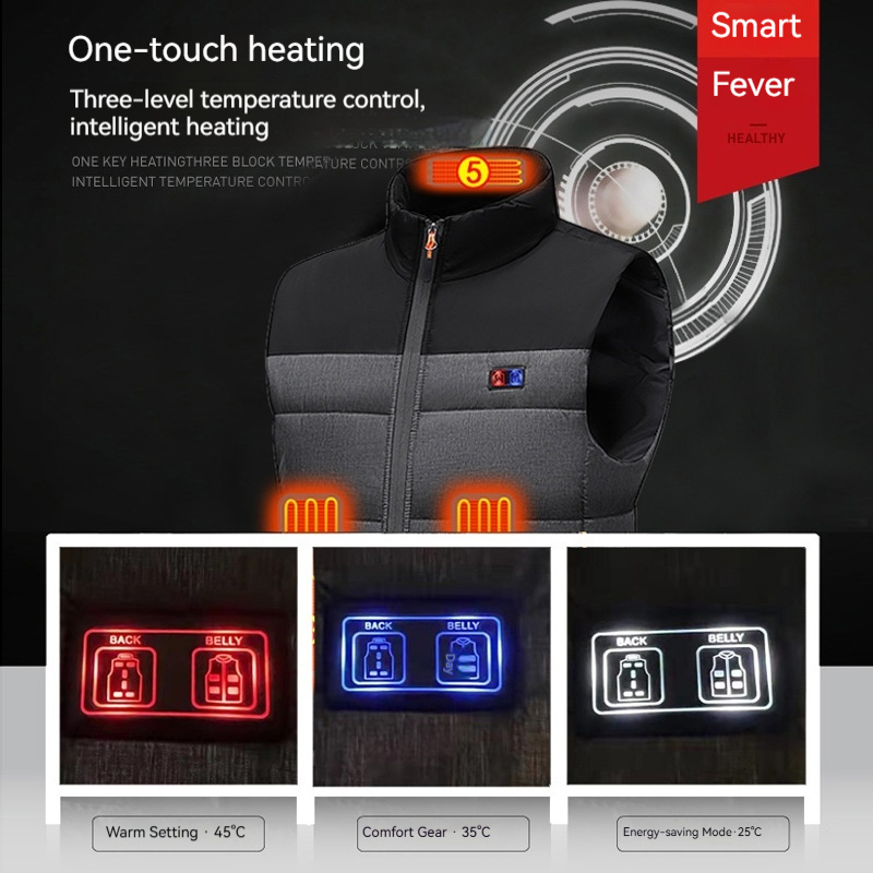 Новый жилет с подогревом 2025  – обзор и цена Heated Vest Battery